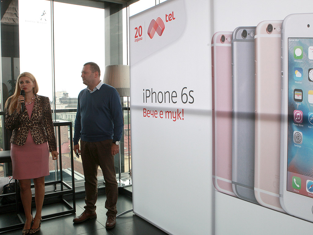 Новият iPhone 6s и 6s Plus от 9 октомври в търговската мрежа на Мтел