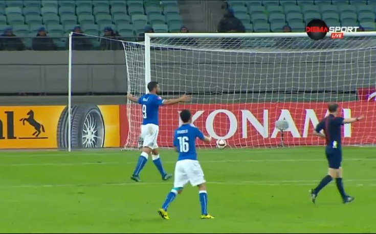 ВИДЕО: Азербайджан - Италия 1:3 /пълен репортаж/