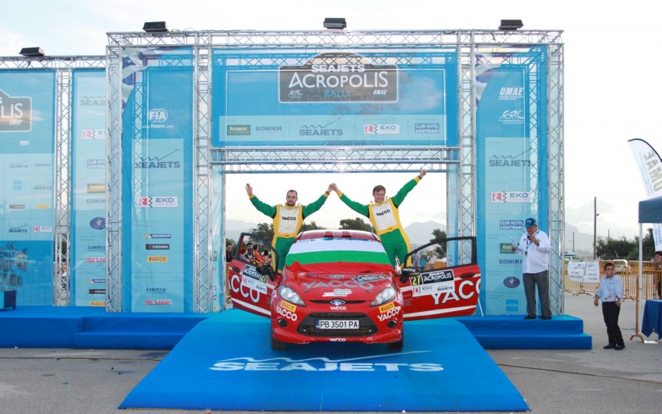 Гераджиев и Гаджев щастливи на финала на Рали Акрополис 2015