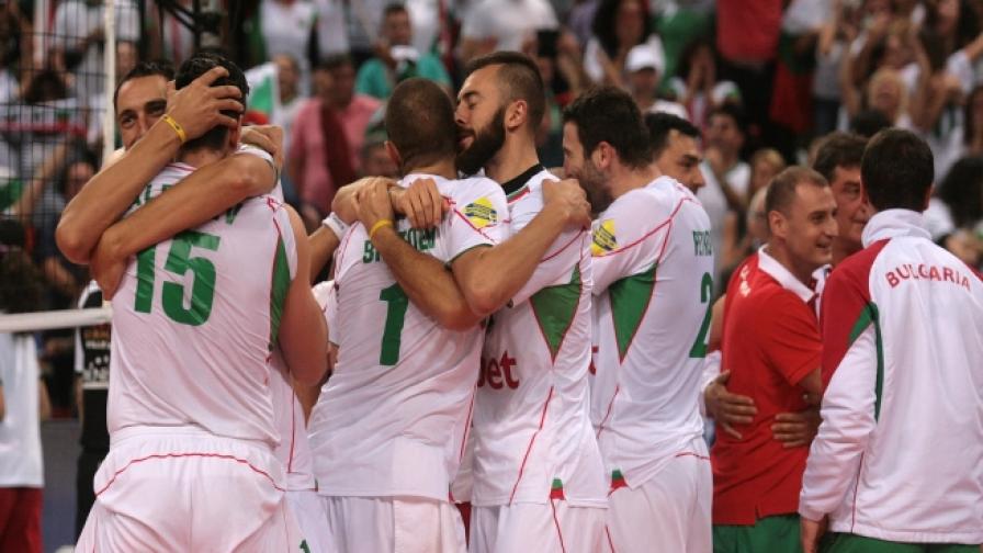 Волейболни емоции: България е на полуфинал на Евроволей 2015