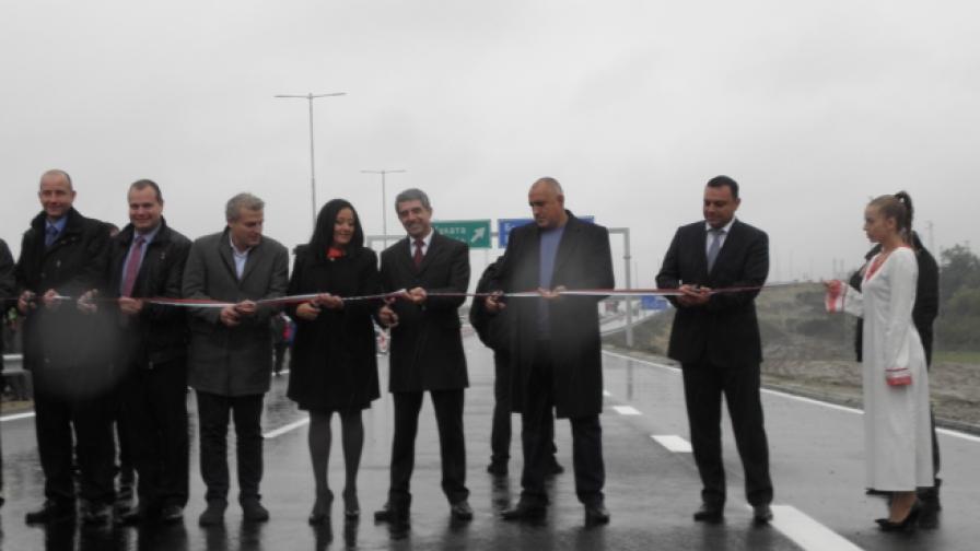 Откриване на ЛОТ 2 от автомагистрала "Струма"