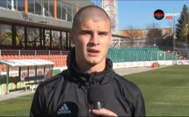 Нападателят на Царско село Георги Минчев лекува разтежение в бедрото което му попречи