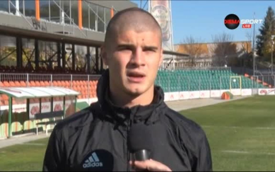 Нападателят на Царско село Георги Минчев лекува разтежение в бедрото,