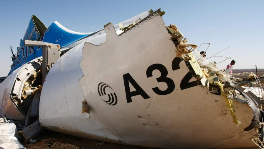 Арести в Египет заради катастрофата с руския самолет