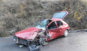 Тежка катастрофа между кола и ТИР край Разлог