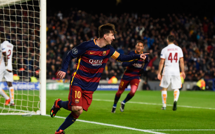 Барса се подигра с Рома, Меси се върна титуляр с два гола
