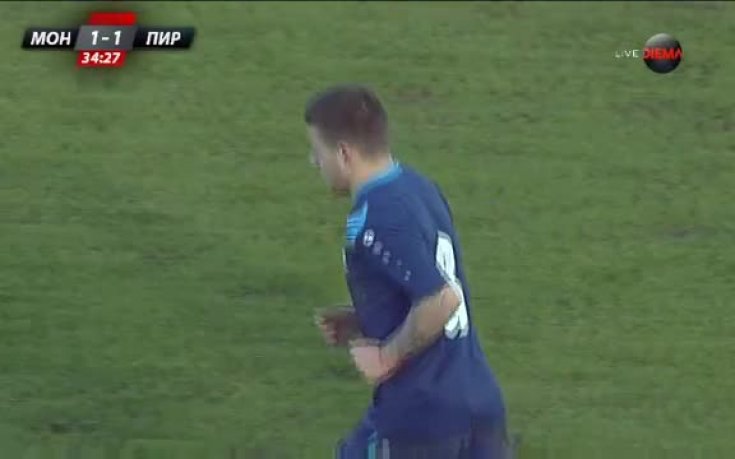 ВИДЕО: Георги Минчев изравни за Монтана с хубав гол с глава