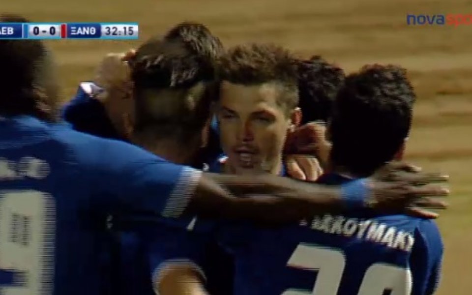ВИДЕО: С дебютния си гол, Домо донесе победа в БГ дерби за Левадиакос