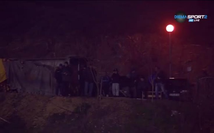 ВИДЕО: Атрактивните фенове на Пирин - Славия