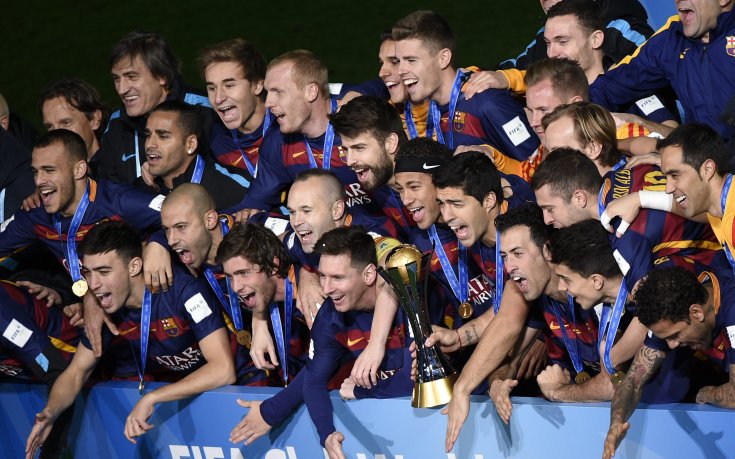 СНИМКИ: Барса триумфира като световен клубен шампион