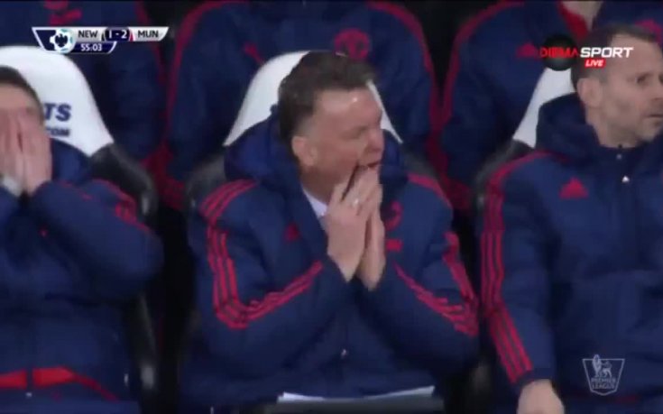 ВИДЕО: Лудата ярост на Ван Гаал