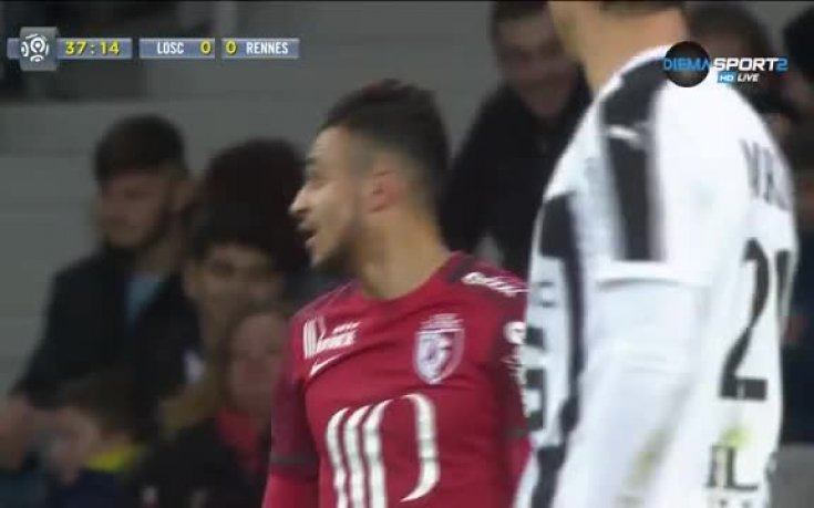 Софиан Буфал показа техника срещу футболист на Рен