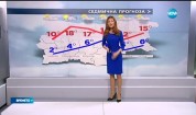 Прогноза за времето (21.02.2016 - обедна)