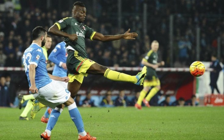 Наполи се препъна в Милан