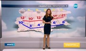 Прогноза за времето (23.02.2016 - централна емисия)