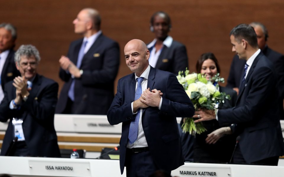 Джани Инфантино: Трябва да възстановим имиджа на ФИФА
