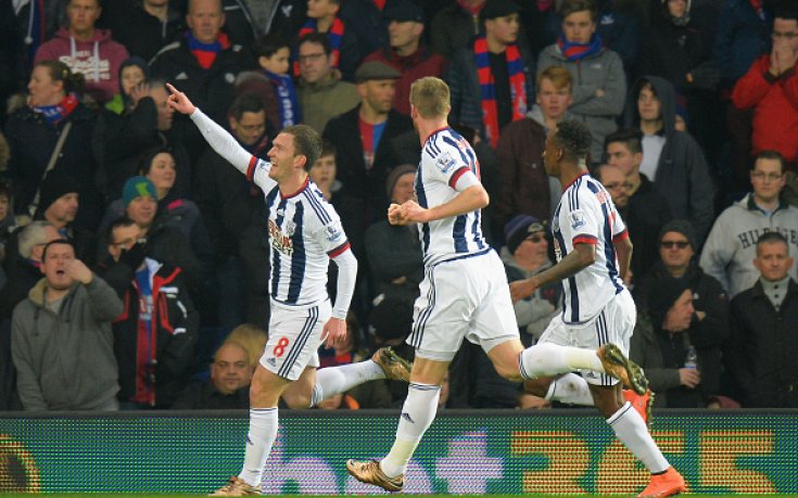 Уест Бром размина Кристъл Палас в драма с пет гола