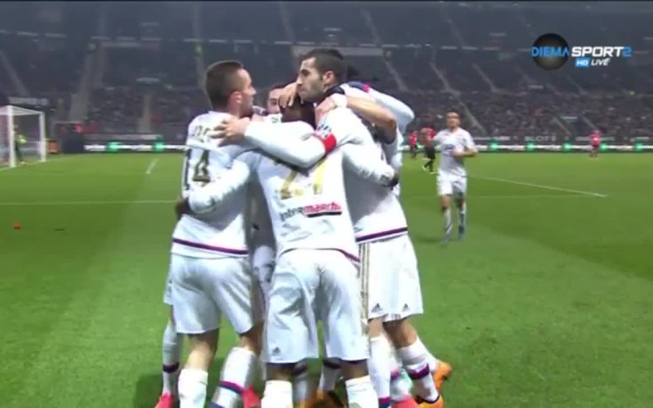 Лион се изравни с втория и приближи Монпелие до зоната на изпадащите