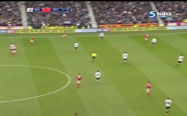 Дарби с минимален успех над Нотингам