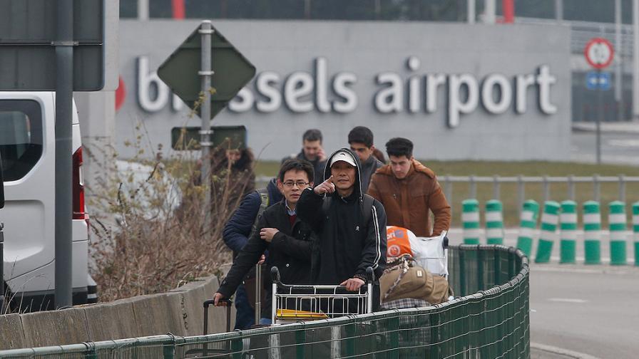 Бомбена заплаха на летището в Брюксел