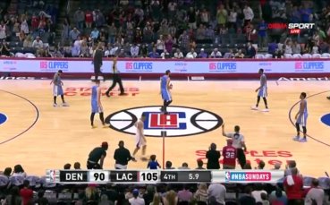 ВИДЕО: Джордан изведе Клипърс до успех над Денвър