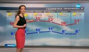 Прогноза за времето (30.03.2016 - обедна)