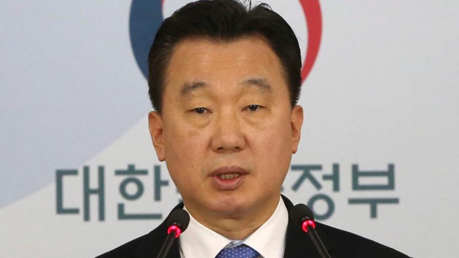 Говорителят на министерството на отбраната на Южна Корея