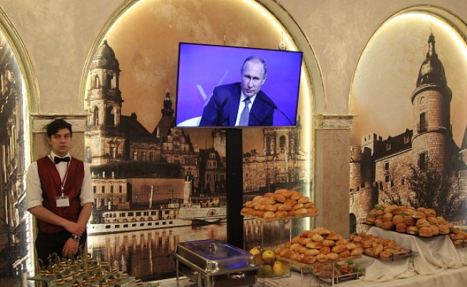 „Президент кафе“, с любов за Путин