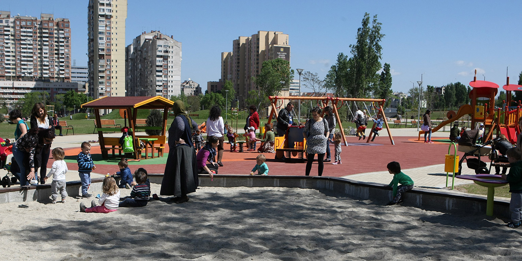 Новият парк "Възраждане" в София