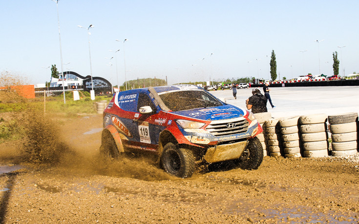 Hyundai off-road racing team