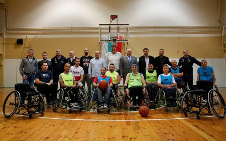 Спортното министерство с подкрепа към баскетбола на колички