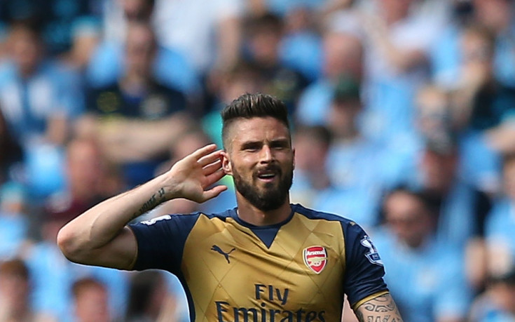 Арсенал с оригинални благодарности към Оливие Жиру