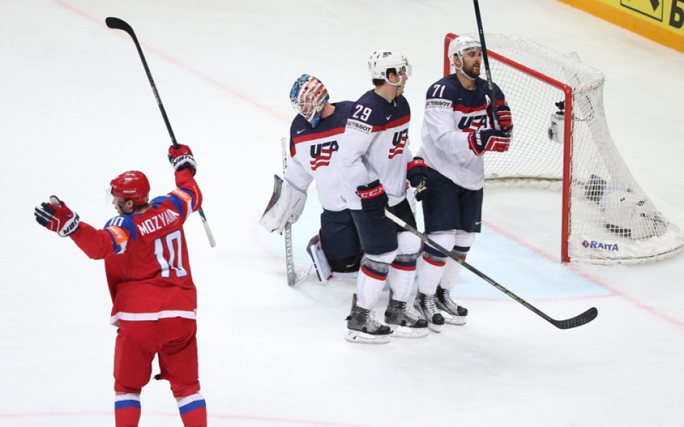7 шайби за бронза: Русия изкърти САЩ в малкия финал