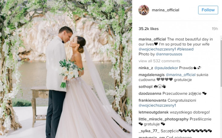 Шчесни си взе прелестна певица за жена