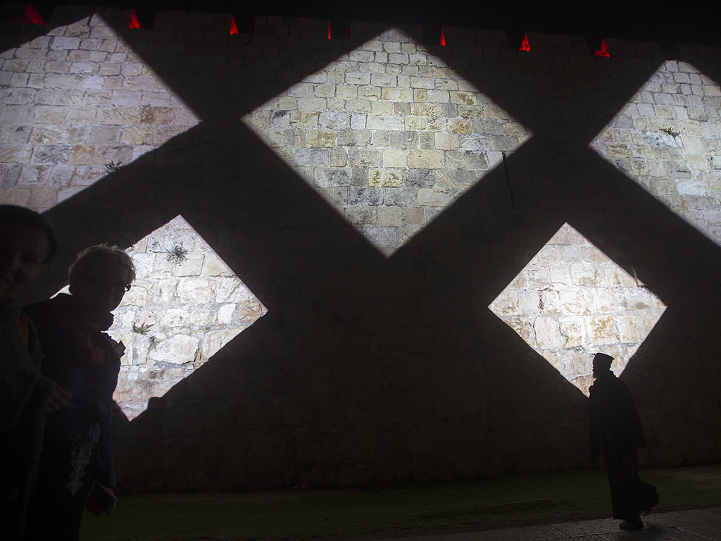 Фестивал на светлината в стария град на Йерусалим