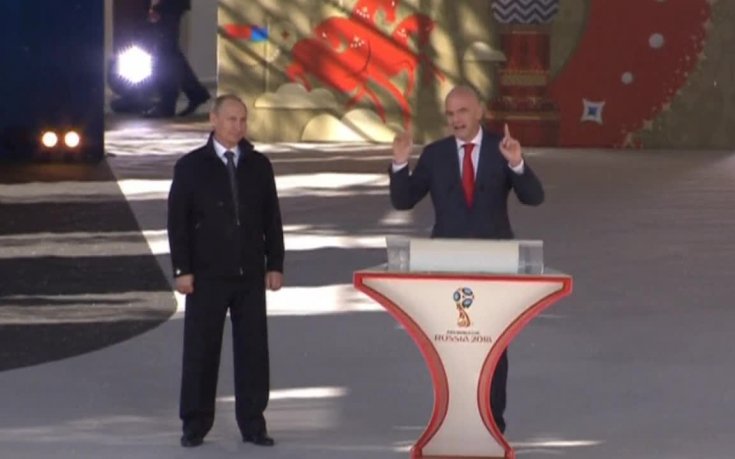 Инфантино подкрепи Русия за Рио и Мондиал 2016