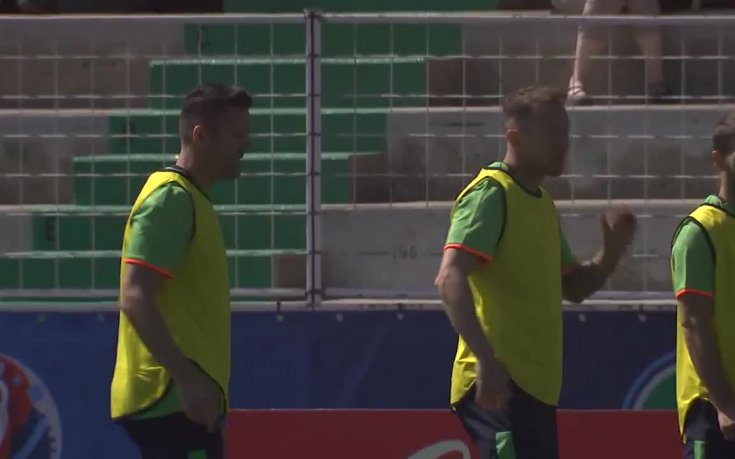 Нападател на Ирландия поднови тренировки, готов за мача с Швеция