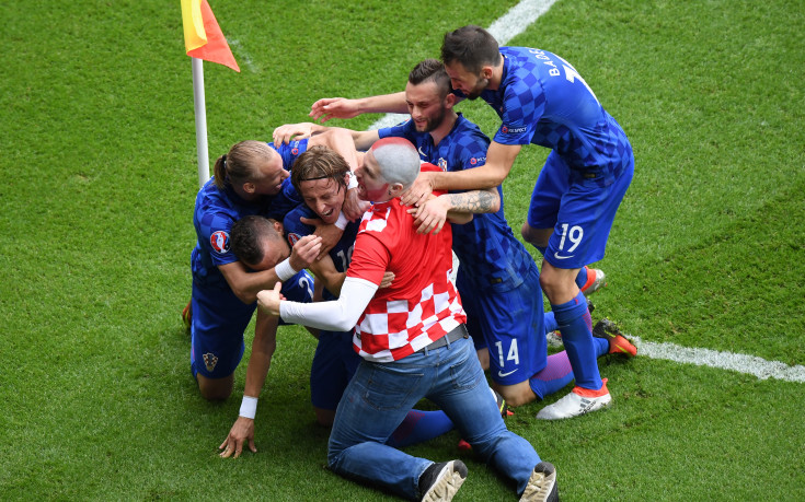 Фен на Хърватия се израдва с Модрич