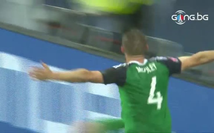 Северна Ирландия наказа Украйна със старта на втората част