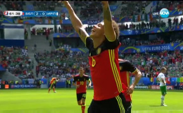 Аксел Витсел продължи наказателната акция на Белгия