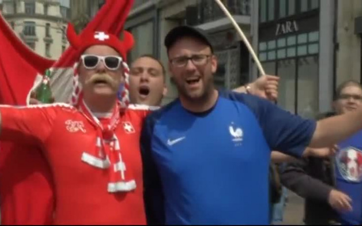 Лил е превзет от фенове на Франция и Швейцария