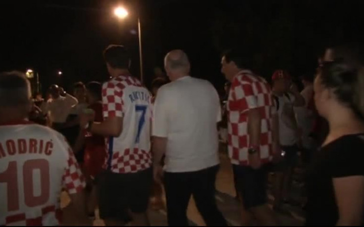 Феновете на Хърватия доволни от първото място в групата