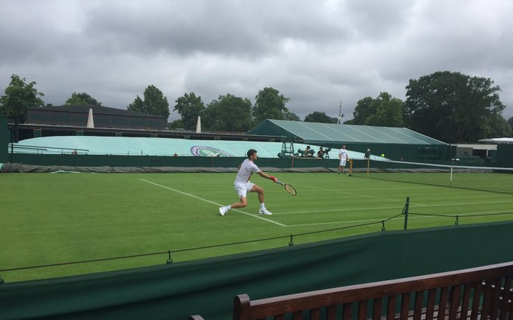 Гришо тренира с Джокович в Лондон