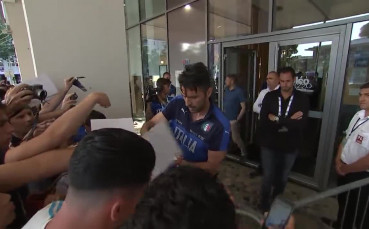 „Скуадра адзура“ се радва на фенската любов