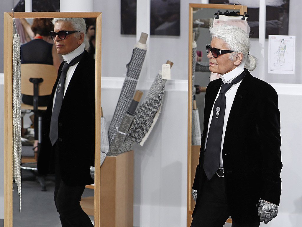 Karl Lagerfeld за Chanel
