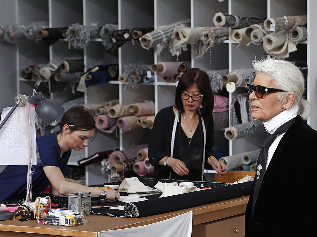 Karl Lagerfeld за Chanel