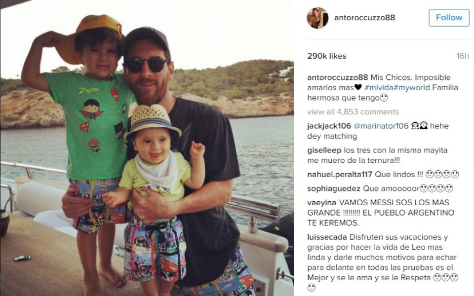 СНИМКИ: Меси на ваканция с децата си