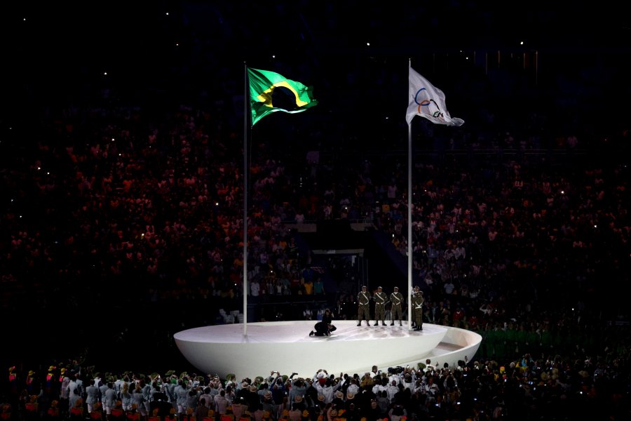 откриване церемония Олимпиада олимпийски игри Рио1