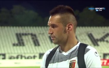 Камбуров спечели шампанското за Играч на мача