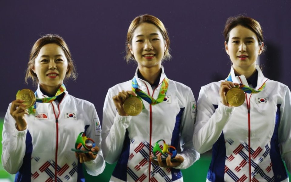 Република Корея спечели титлата в стрелбата с лък при жените